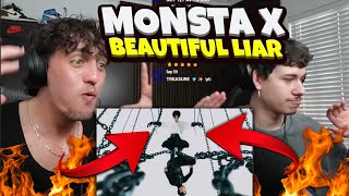 South Africans React To MONSTA X For The FIRST Time   MONSTA X 몬스타엑스 Beautiful Liar MV [upl. by Ennaehr]