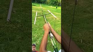 archery bow bowmaker hunting bowmakers bamboo bowmaking diy bamboogun [upl. by Strage64]