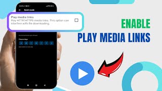 Enable Play Media Links On MX Player Technologyglance [upl. by Adhamh]