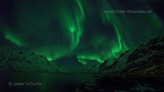 Aufnahmen von der Nordlichter Foto Videotour FebruarMärz 2018 [upl. by Akina496]