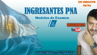 MODELOS de EXAMEN PREFECTURA NAVAL ARGENTINA EN DIRECTO [upl. by Enyal]