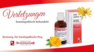 RutaGastreu® N R55 Tropfen bei Verletzungen  von Dr Reckeweg [upl. by Marketa]