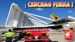 🔴 ¡ ÚLTIMA HORA desde FUENLABRADA  CERCHAS CARGADAS  Obras Santiago Bernabéu 🔴 [upl. by Nidnarb293]