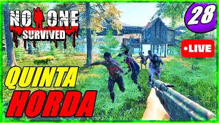 🔴Live  RESISTINDO A QUINTA Save da Série  No One Survived [upl. by Gorlin]