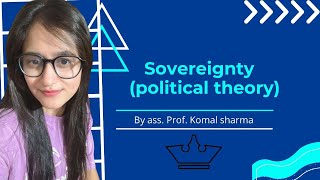 sovereignty political theory [upl. by Ttenaej679]