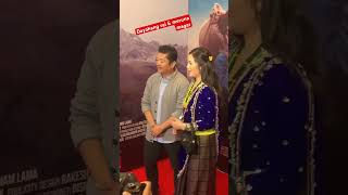 Dayahang Rai and Miruna Magar 🥰ytshortsvideo [upl. by Alidus248]