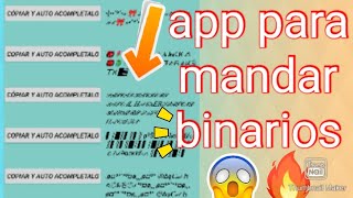 cómo mandar binarios a un WhatsApp 2024 desde una app [upl. by Naujal108]