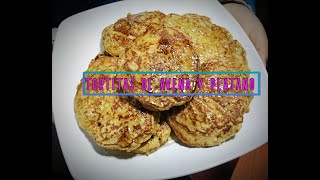 Tortitas de avena y platano  fácil y rico [upl. by Rede]