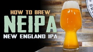 New England IPA NEIPA Home Brewing Recipe [upl. by Cann]