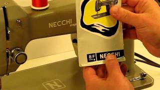 Vintage Necchi Esperia  Introduction and Bonus [upl. by Eckardt]