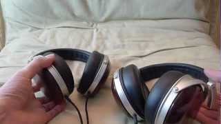 Denon AHD5000 vs AHD7000 headphones overview and impressions [upl. by Pheni]