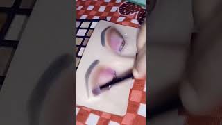 Glossy Eye Makeup Tutorialshorts youtubeshorts ytshorts makeup tutorialRK MAKEOVER [upl. by Black]