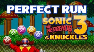 Sonic 3 amp Knuckles  Perfect Run All Chaos Emeralds [upl. by O'Gowan245]