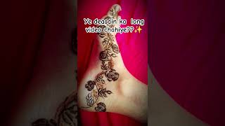 Mahendi deasain 😍🕊️mahendi studio mehndi song henna trending ytshorts [upl. by Kirit]