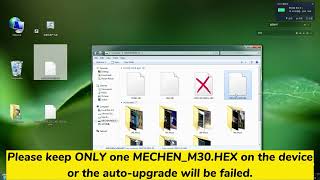 MECHEN M30  2 Methods to upgrade the firmware [upl. by Donnelly684]