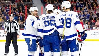 Dave Mishkin calls Lightning highlights from win over Senators 60 Wins [upl. by Nonnahc]