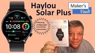 Haylou Solar Plus – LS16 Smartwatch completo com ótimo preço [upl. by Htide]