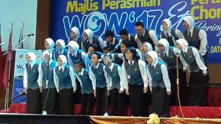 CHAMPION CHORAL SPEAKING COMPETITION NATIONAL LEVEL 2017 SBP [upl. by Spada]