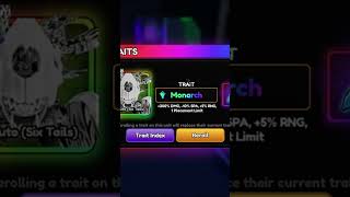 Getting My FIRST EVER Monarch In Anime Vanguards UPDATE 1 SUPER LUCKY [upl. by Atled]