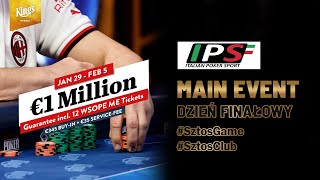 POLACY WALCZĄ O MILION ZŁOTYCH W FINALE TURNIEJU ITALIAN POKER SPORT [upl. by Anestassia]