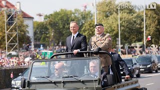 Andrzej Duda podziękował żołnierzom [upl. by Aicala244]