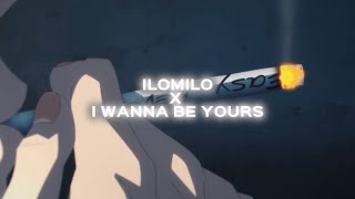 ilomilo x i wanna be yours mashup slowed and reverb  best part loop  ArticMonkeys x BillieEilish [upl. by Siul566]