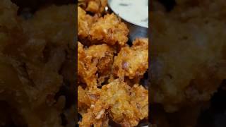 Left over Rice Pakoda Ulida anna dinda maduva recipe shorts youtubeshorts snacks eveningsnacks [upl. by Sidney]