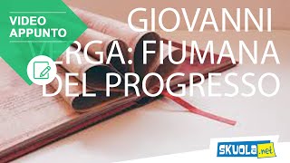 Giovanni Verga la fiumana del progresso [upl. by Camilia105]