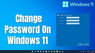 How To Change Password In Windows 11 [upl. by Sahcnip]