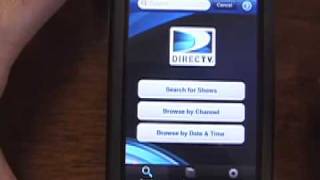 DIRECTV App for the iPhone and iTouch [upl. by Vanni]