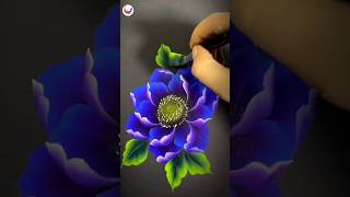 Beautiful flower 🌺 Easy penting viralvideo shortsfeed ytshorts art video youtubeshorts shorts [upl. by Ennailuj]