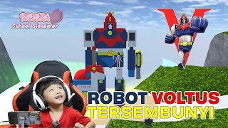 ada robot raksasa VOLTUS di sakura school simulator [upl. by Terrej385]