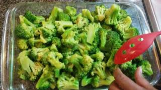 Oven Steamed Broccoli [upl. by Niwle]