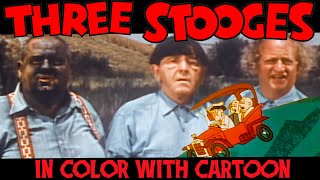 The COLOR Three Stooges  FALN BELT and Ep 07 quotThere Auto Be A Lawquot [upl. by Gillead]