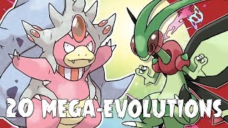 20 NOUVELLES MEGAÉVOLUTIONS POKEMON PAR LES FANS 3 [upl. by Ys]