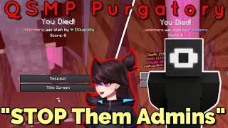 Jaiden Animations Gets Spawn killed By BOTH TEAMS on QSMP Purgatory Minecraft [upl. by Chader]