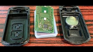 Honda Click 150i GC Remote Battery Replacement [upl. by Yarahs]