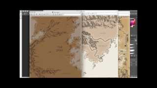 Fantasy Mapmaking Tutorial 1 of 5 [upl. by Linet920]