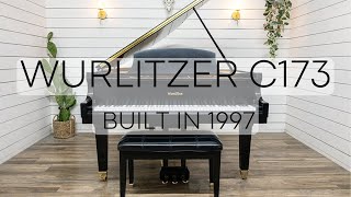 Wurlitzer C173 Baby Grand Piano Built in 1997 [upl. by Ayela754]