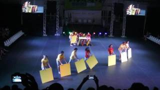 GGU cuadrados COREOGRAFÍAS CON ELEMENTOS NO CONVENCIONALES [upl. by Sunshine977]