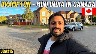 BRAMPTON Toronto  Mini INDIA in CANADA 🇨🇦 [upl. by Teage487]