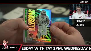 2023 Contenders Optic Football Hobby 3Box Break 23894 GIVEAWAY TEXANS  Oct 22 5pm [upl. by Ahsiuq]