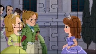 Once Upon a Princess Sofia meets James and Amber  Sofia The First  Puzzle Games for Kids [upl. by Easton278]