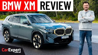 2024 BMW XM review inc 0100 amp braking The greatest BMW SUV [upl. by Odnumyer]