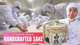 How Handcrafted Sake is Made in Japan [upl. by Fronnia]