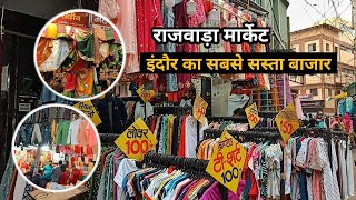 Cheapest Market in Indore  Rajwada Market  Travel Vlog [upl. by Savage]