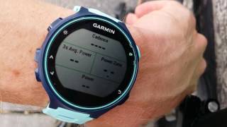 Garmin 735XT Cyling Functions and Screens [upl. by Chappelka]