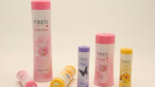 PONDS TALCUM POWDER REVIEWHOW TO USE loose powder [upl. by Esiole]