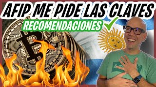 ESTAN LOCOS  Quieren NUESTRAS claves 🤣 AFIP vs CRIPTOMONEDAS [upl. by Patience]