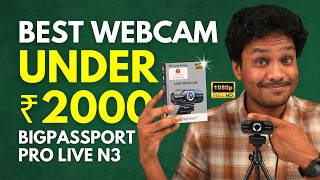 Best Webcam Under 2000  Bigpassport ProLive N3 Webcam  1080p Full HD Resolution [upl. by Annis]